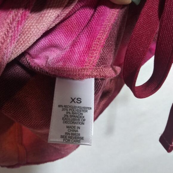 LOGO Lounge by Lori Goldstein Silky French Terry Cowl Neck Top Rosette Size XS - Picture 8 of 11